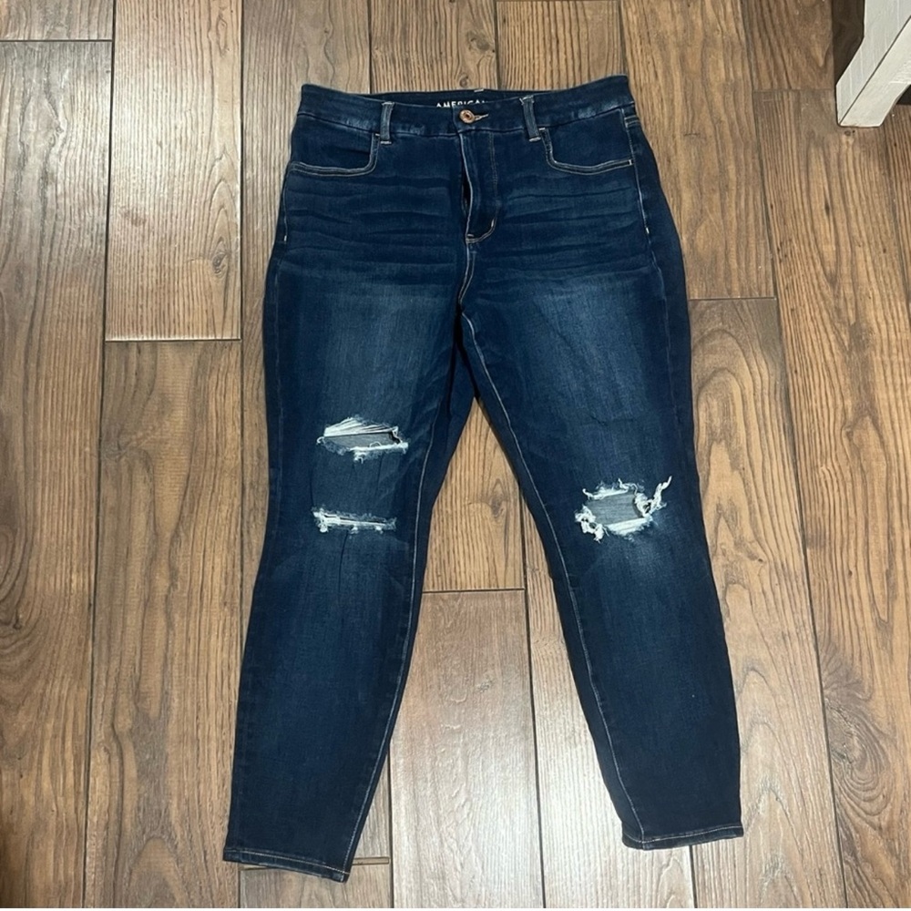 American Eagle curvy jeggings size 14 short